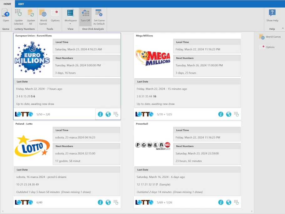 Visual Lottery Analyser - Image 3 of 4