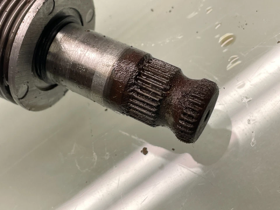 Yamaha AT2 AT1 125 1972 mecanismo de arranque de enduro Foto 3 de 4