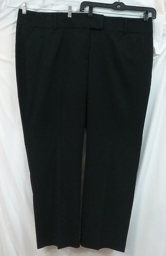 Apt 9 Black Trouser Womens size 24 Mid 