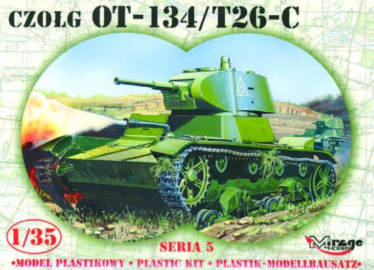 Mirage Hobby 35309 - 1:35 Light Tank OT-134 / T-26-C Limited Edition