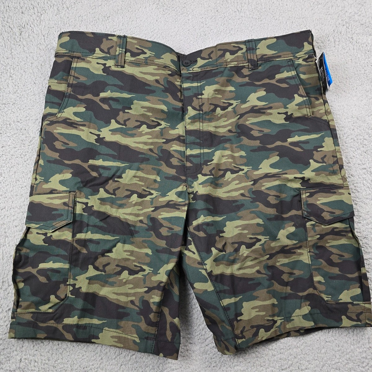 Dickies Cargo Shorts 44 W Mens Green Camo 11 IN Lightweight