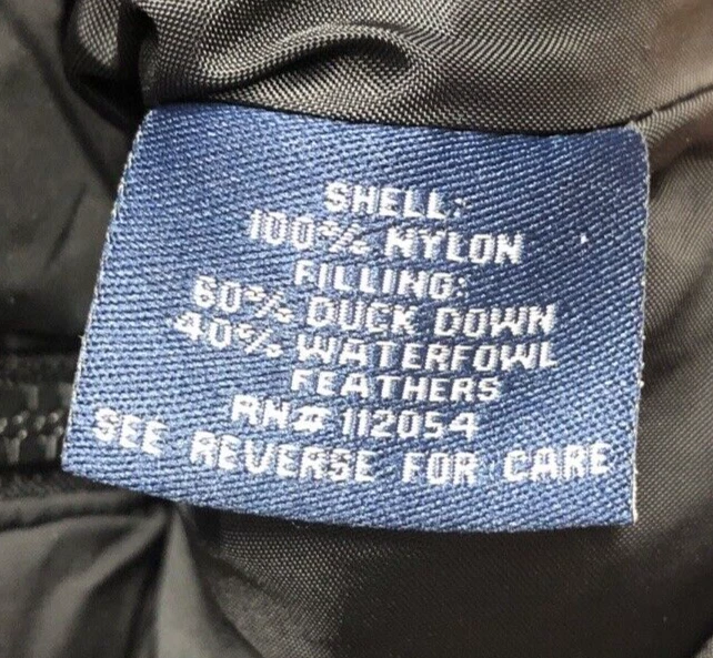 Chaqueta acolchada Le Tigre talla M negra rosa cierre completo con cremallera y bolsillos plumón de pato Foto 4 de 4