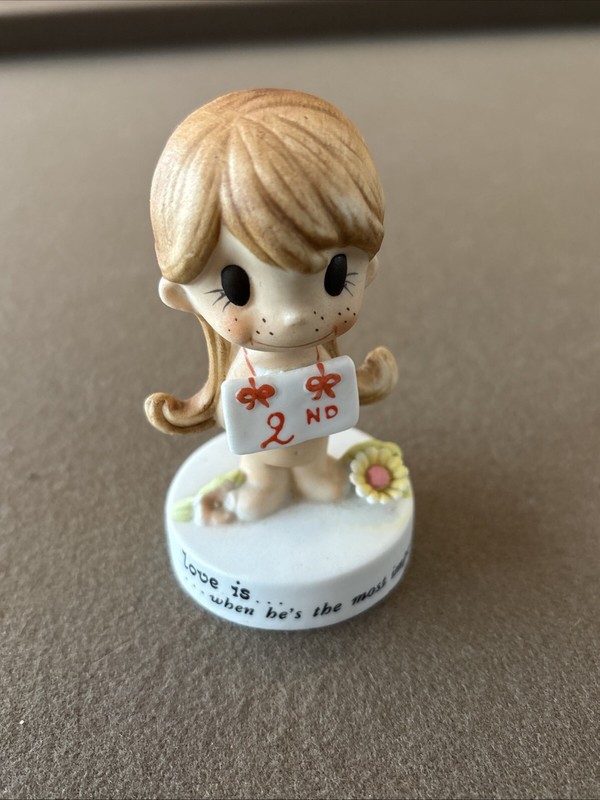 VINTAGE Kim Casali Love Most Important Person World ANNIVERSARY GIFT PRESENT awe