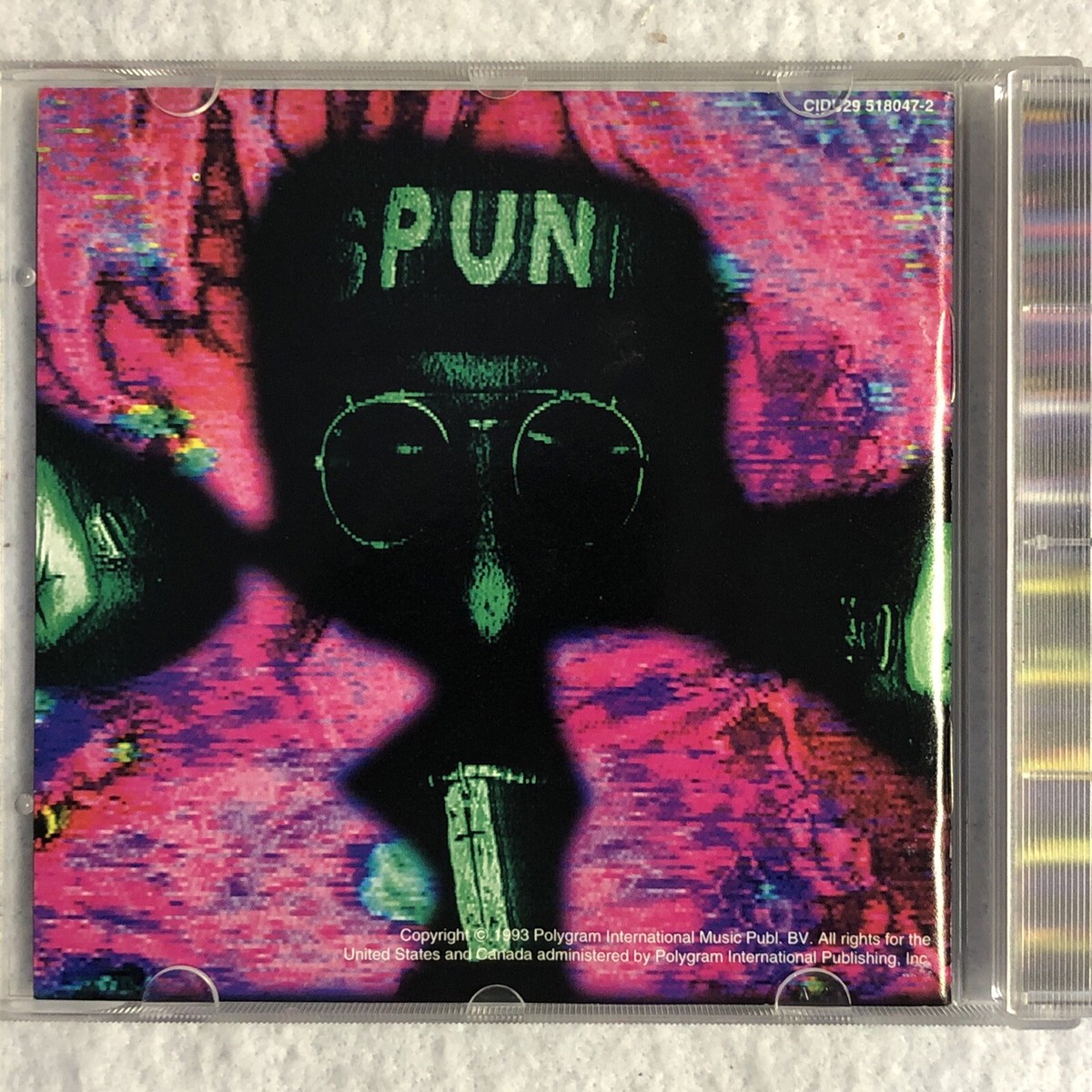 U2 Zooropa CD 10 Song Studio Album Numb Lemon Grammy Award