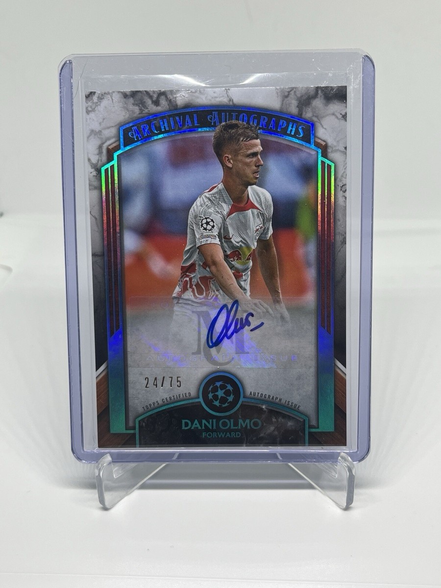 Dani Olmo 22-23 Topps Museum Archival Autographs /75 | eBay