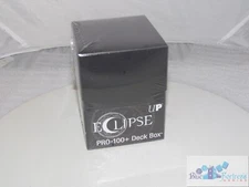 Eclipse Pro-100 Black ULTRA PRO deck box Card Box for Pokemon MTG cards
