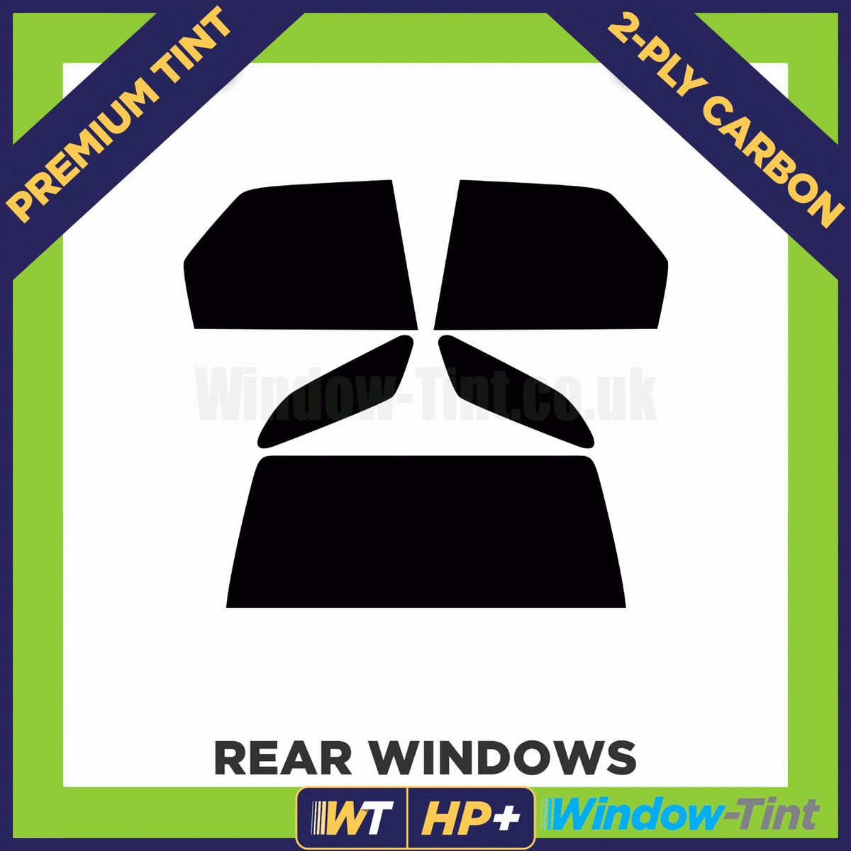 For Citroen ZX 5-door Hatchback 91-98 Carbon Pre Cut Window Tint 5
