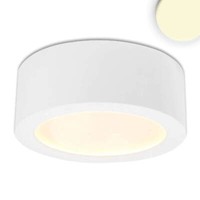 Isoled LED Aufbauleuchte Luna 15W, Weiß, Indirektes Licht, Warmweiß, Dimmbar