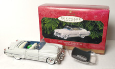 Hallmark loose 1949 Cadillac Coupe Devile Christmas ornament 1/43 READ