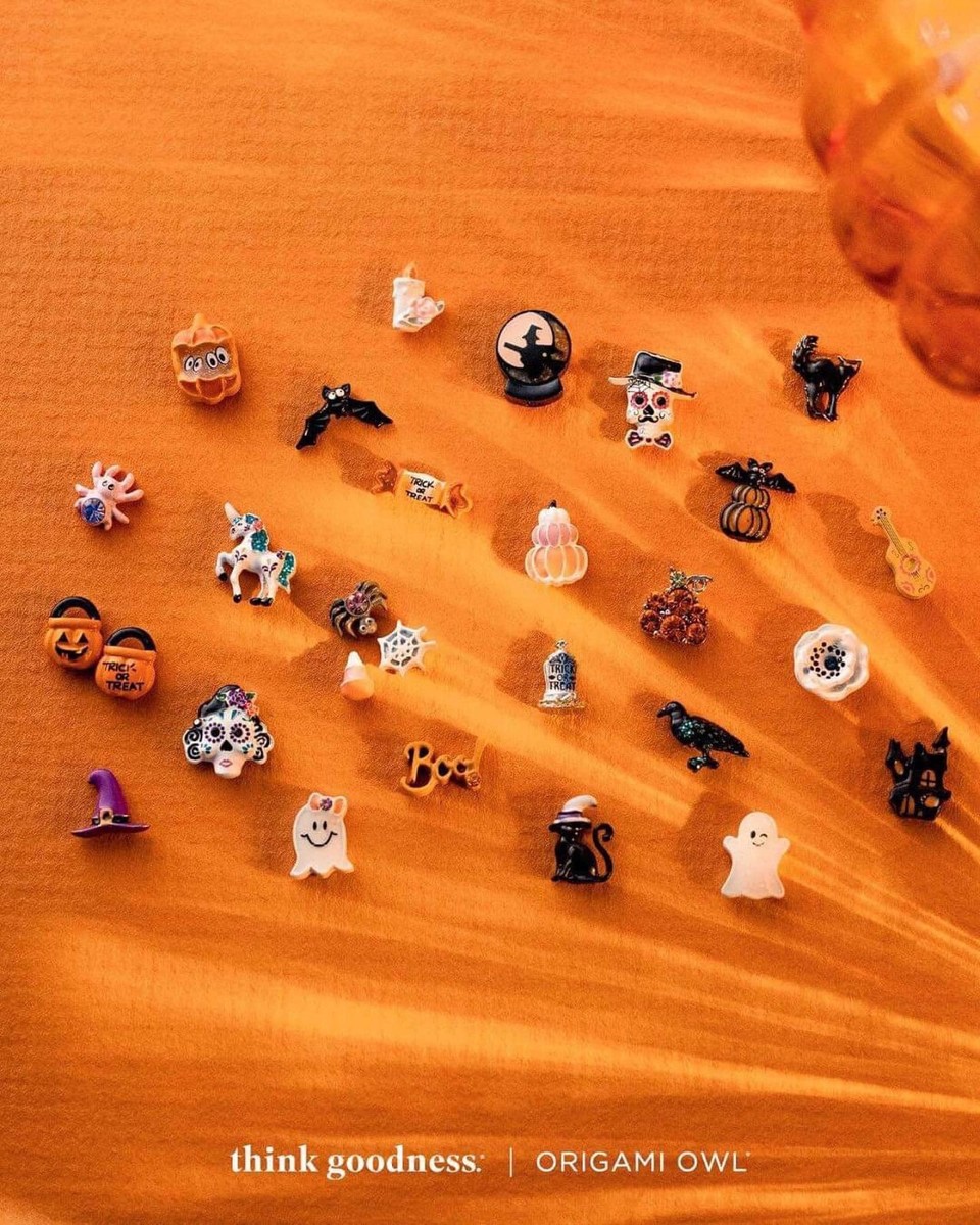 Origami Owl Halloween 2023 Charms Buy 4 get a free charm | eBay