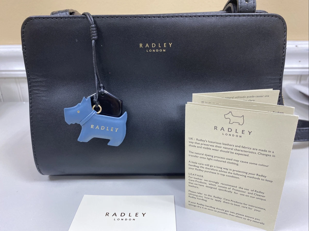 Radley London Tranquil Blue Heritage Leather Bifold Wallet | eBay