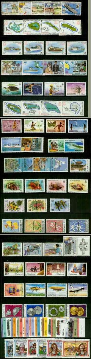British 1983-9 SPECIMEN sets (x19) | eBay