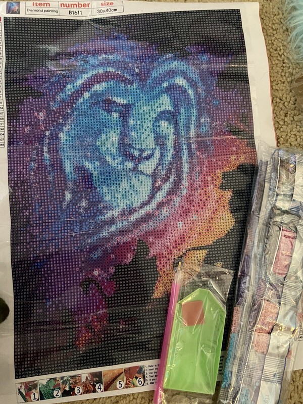 Lion King Diamond Painting