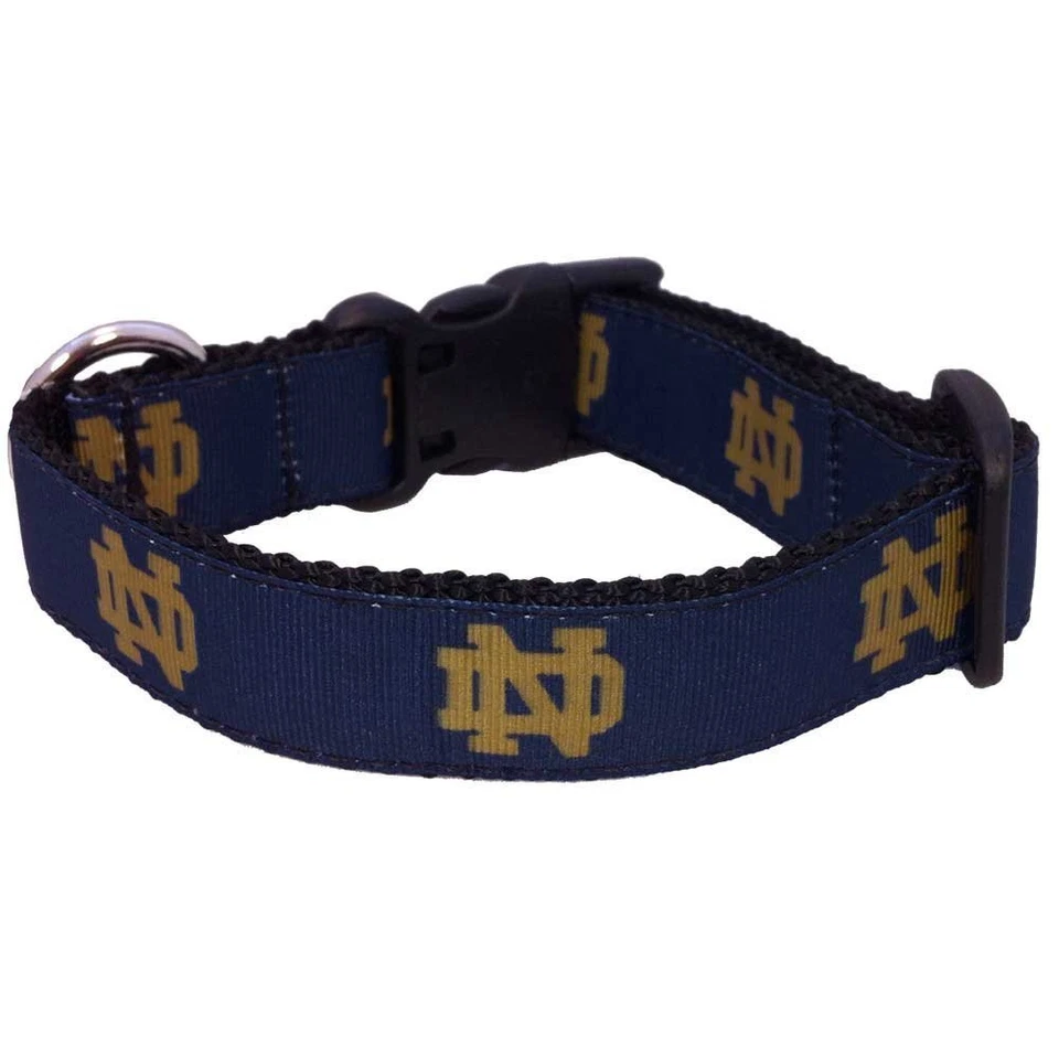 ALL STAR DOGS Notre Dame Fighting Irish NCAA Dog Collar All Star Dog (3 sizes)