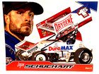 2022 SHARK RACING LOGAN SCHUCHART #1S WOO 410 SPRINT CAR DIRT POSTCARD V1 — photo 1