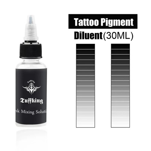 Tuffking Tattoo Machine Kit Rotary Motor Pen Gun Power Supply Needle Color Inks - Picture 19 of 24