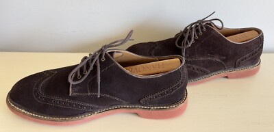 Cole Haan Franklin wingtip Oxford suede leather shoes size 13 s-l1200.jpg main image 2