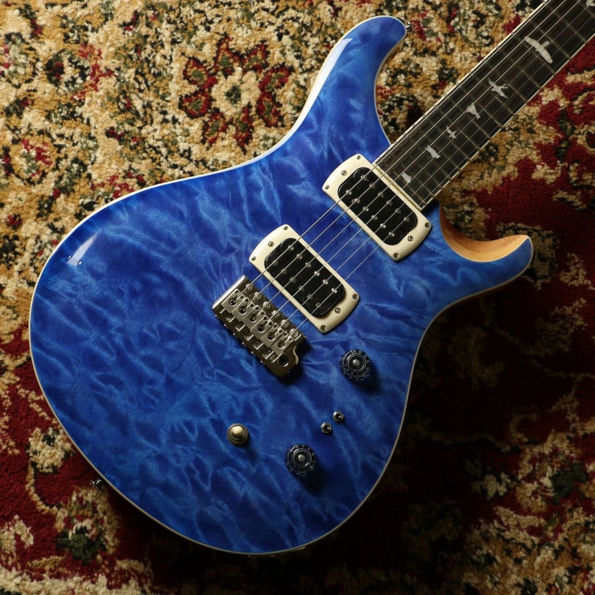 T*i様 PRS SE Custom24-08 Quilt Package PRS SE Custom 24-08 Quilt Package Electric Guitar Lake Blue