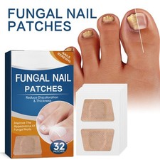 32Pcs Fungal Nail Healing Strips Breathable Antiseptic Toenail Daily Repair Care
