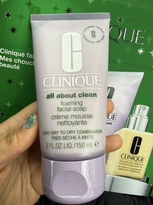 Clinique All About Clean Foaming Gesichtsseife sehr trocken /Mischhaut/150ml/
