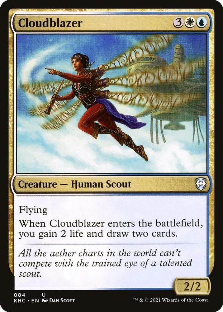 Cloudblazer 84 UC Commander: Kaldheim Magic: The Gathering NM/M
