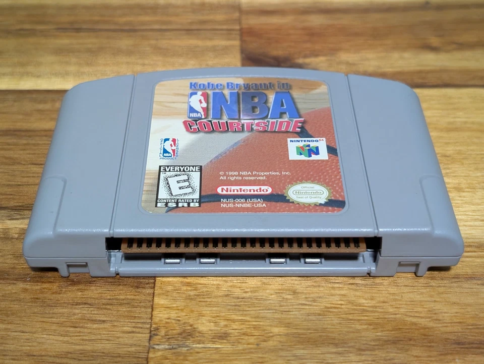 Kobe Bryant in NBA Courtside (Nintendo 64 N64)➡️Authentic Cartridge Only-Tested - Image 3 of 4