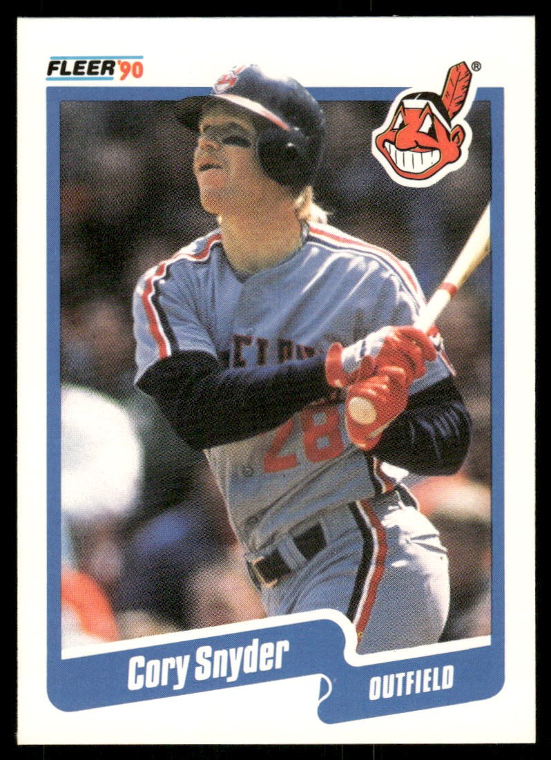 1990 Fleer #502 Cory Snyder