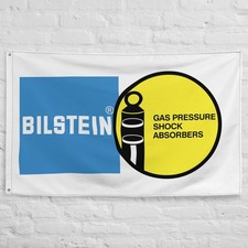 Bilstein V2 Flag 3x5 ft Garage Banner Man Cave Wall Decor