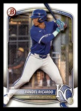 2025 Bowman Draft #BD-31 Yandel Ricardo Kansas City Royals
