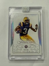 2016 Panini Flawless Odell Beckham Jr. LSU #10/20 Rookie RC Diamond Holo Panini
