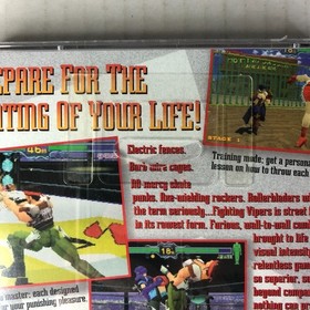FIGHTING VIPERS for Sega SATURN 1996 BRAND NEW FACTORY SEALED