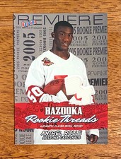 Antrel Rolle 2005 Bazooka Rookie Threads Jersey Arizona Cardinals