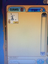 Animal Jam Classic (AJC) Silver party hat (RE...