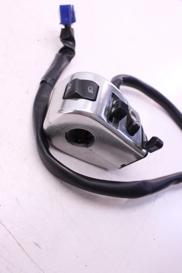 2008 YAMAHA V STAR 1100 CLASSIC LEFT CLIP ON HANDLE HORN SIGNALS SWITCH SWITCHES - Image 4 of 4