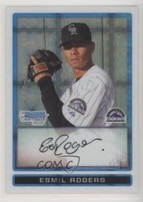 2009 Bowman Chrome Prospects X-Fractor 150/299 Esmil Rogers #BCP46 0q3