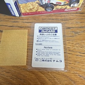 Final Lap Twin PC Engine HuCard Japan import US Seller