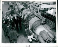1968 Robert Moore Eastern Airlines Maintenance Shop Historic Vintage Photo 8x10