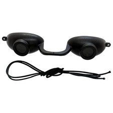 Flexible Sun Goggles Eye Protection UV Black Glasses Eyes Protect Tanning Bed