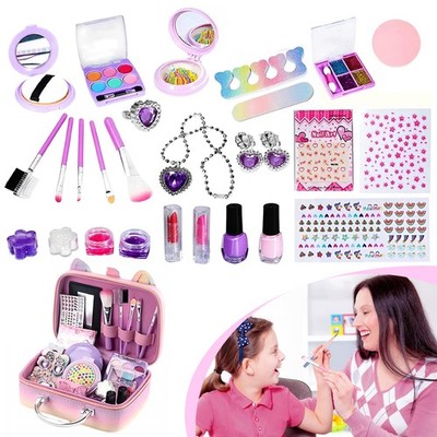 Kinderschminke Set Mädchen Kosmetik Spielzeug Schminke Spielzeug & Schminkkoffer