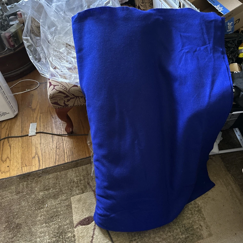 Royal Blue ACRYLIC FELT FABRIC By The Foot 12” X 72" WIDE Thick Felt Ships Fast - Image 3 of 3