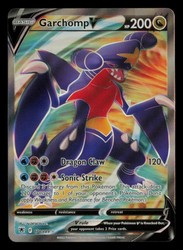 Garchomp V 178/189 Astral Radiance Full Art Ultra Rare