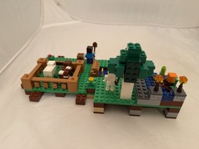 Lego 21114 Minecraft The Farm Building Toy 262 Pcs Complete 