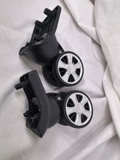 2 Pcs Replacement Luggage Swivel Wheels Suitcase 360 Spinner Repair Spare Wheels
