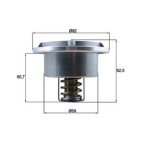 Thermostat KüHlmittel Mahle THD 6 75 KüHlung