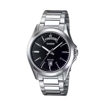 SE-S1O　CASIO Casio Original Mtp-1370d-1a1 Mens Watch Silver Stainless Steel