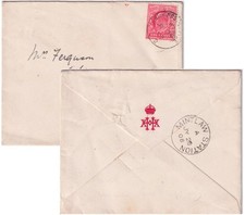 1908 ARMY P.O 2 20th Hussars Stationery Cover to Mintlaw Aberdeenshire Scotland