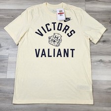 Michigan Wolverines T-Shirt Men's Large Beige Nike Short Sleeve New