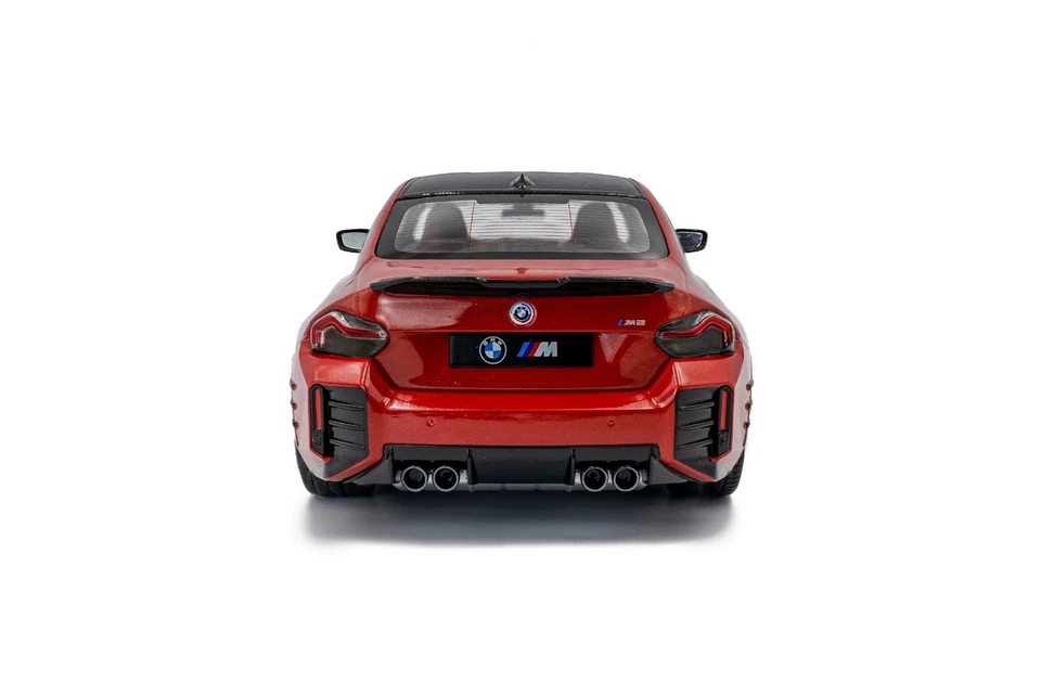 VOITURE SOLIDO BMW M2 PERFORMANCE PARTS RED 2024 1:18 S1812902 PREVENTE NOV 2025 - Photo 4/4