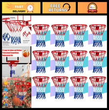 Heavy Duty Basketball Net Replacement - 2025 Upgrade, All Weather, Anti-Whip, 12