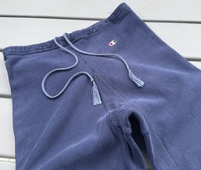 Vintage 70s 80s Champion Reverse Weave Warmup Sweatpants Faded Blue Men s Large